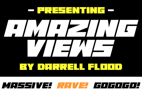 Amazing Views: How a Futuristic Display Font Transformed My Small Business Branding