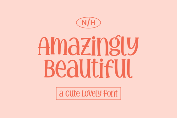 Amazingly Beautiful: A Whimsical Display Font for Crafters & Makers