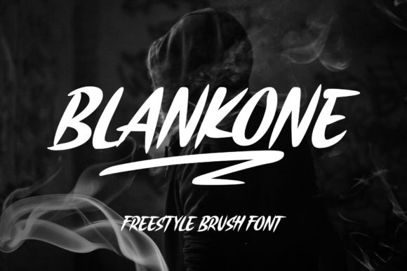 Blankone: A Bold Display Font for Crafters and Product Designers