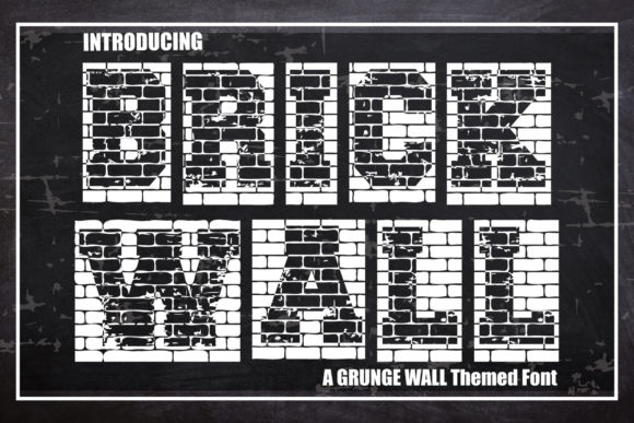 Brick Wall: A Bold Display Font That Builds Strong Brand Identities