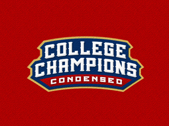 College Championship: A Bold Display Font for Dynamic Branding Projects