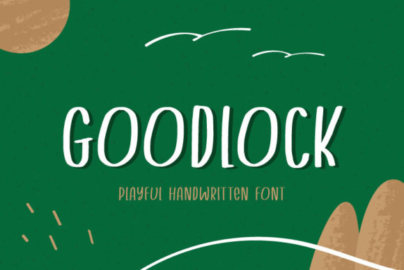 Goodlock: A Modern Display Font for Editorial Design