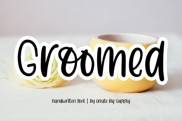 Groomed: A Display Font That Elevates Campaign Visuals