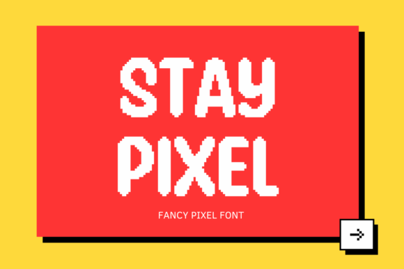 h1>Stay Pixel: A Playful Display Font for Modern Web Design Projects