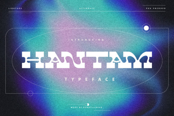 Hantam: A Bold Display Font for Small Business Branding