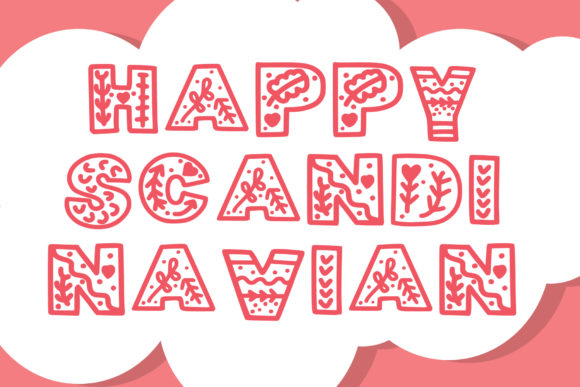 Happy Scandinavian: A Joyful Display Font for Editorial and Digital Projects