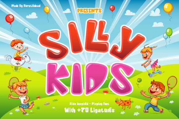 How Silly Kids Font Brought Playful Energy to a Children’s Merch Launch