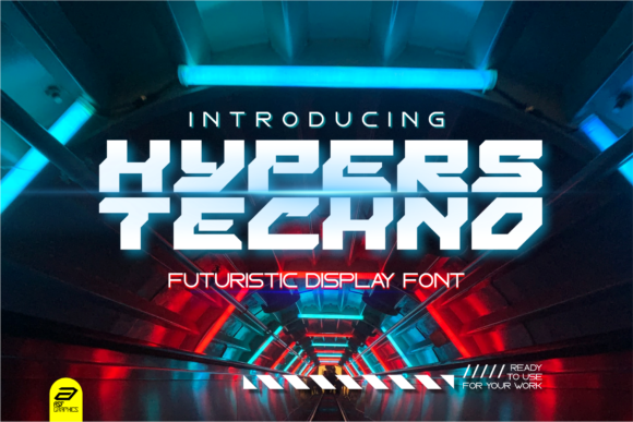 Hypers Techno: A Bold Display Font for High-Impact Campaign Graphics
