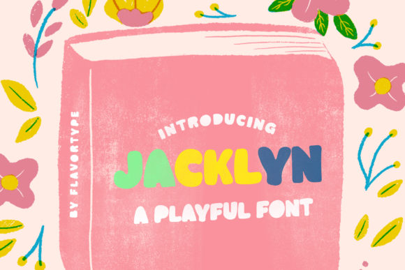 Jacklyn: A Charming Display Font for Editorial Design and Digital Publishing