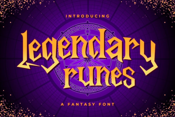 Legendary Runes Font Review: A Fantasy Display Typeface for Campaign Magic