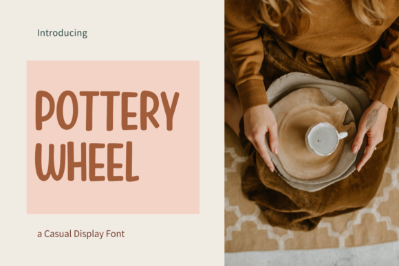 Pottery Wheel: A Standout Display Font for Bold Brand Typography