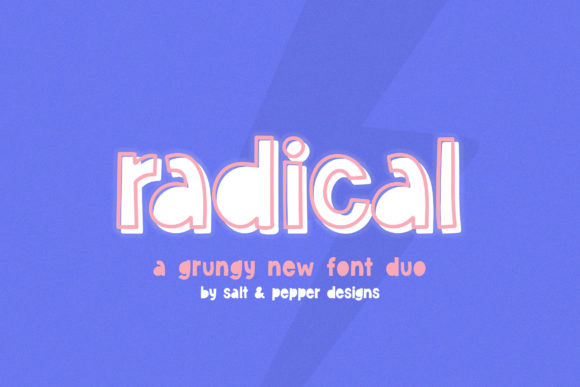 Radical Duo: The Vintage Display Font That Powers Campaign Visuals