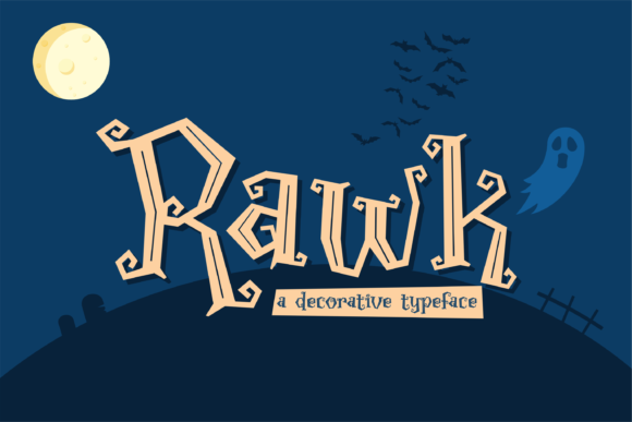Rawk: A Charming Display Font for Editorial Design