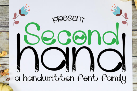 Second Hand: The Display Font That Makes Campaigns Stand Out