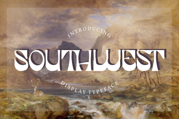 Southwest Font: A Trendy Display Typeface for Business Branding