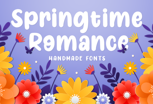Springtime Romance: A Display Font That Brings Personality to Branding