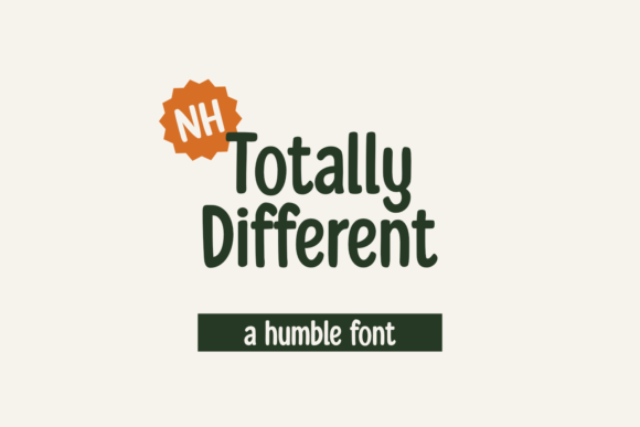 Totally Different: A Display Font That Adds Charm to Every Maker’s Project