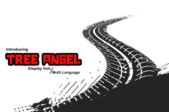 Tree Angel: A Bold Display Font for Impactful Marketing Visuals